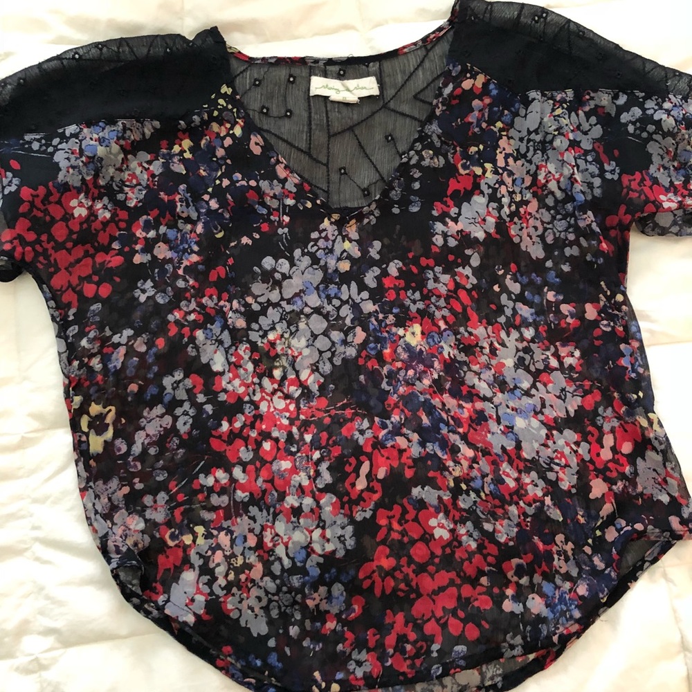 Urban Outfitters floral blouse